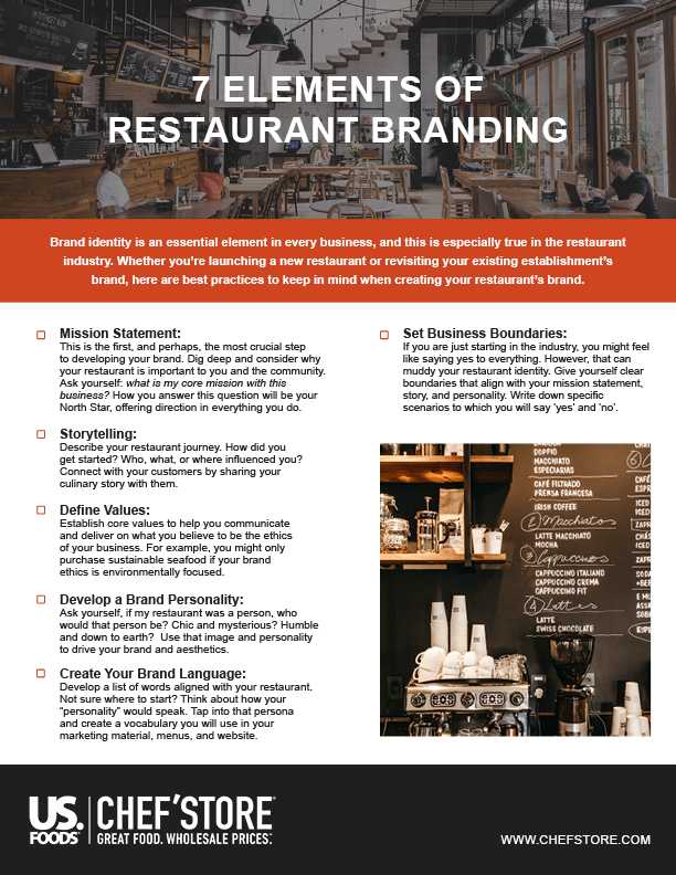 7 Elements Of Restaurant Branding