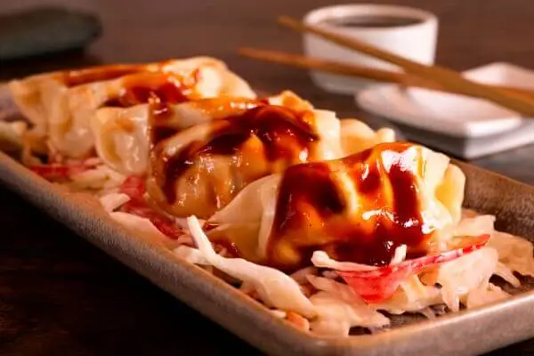 BBQ Pork Potstickers