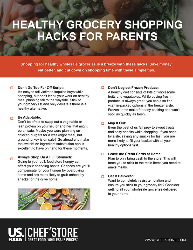 Healthy Grocery Shopping Hacks for Parents