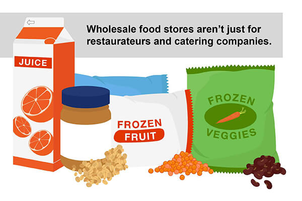 Wholesale foods to stock up on