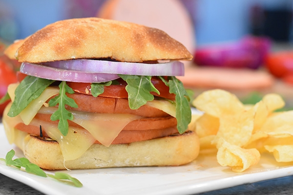 Hill's Premium Meats &ldquo;The Sassy Pig&rdquo; Bologna Sandwich