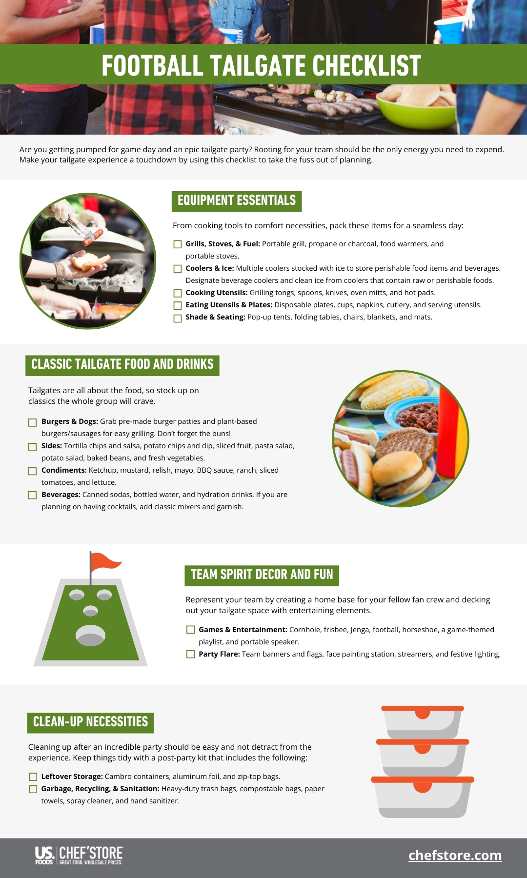 Checklist: Football Tailgate Planning