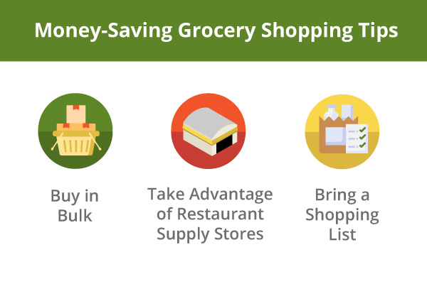 Money-saving grocery shopping tips.