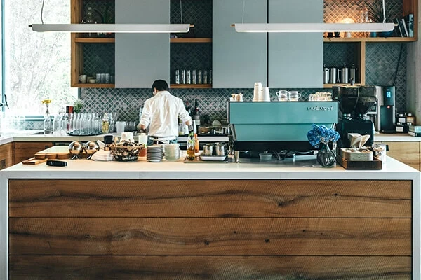 chef in a kitchen