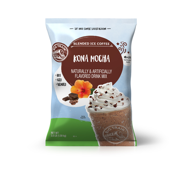 BIG TRAIN SMOOTHIE MIX KONA MOCHA