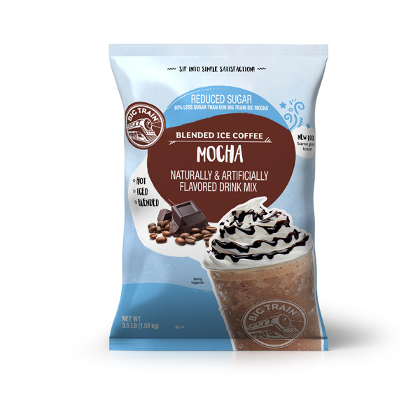 BIG TRAIN SMOOTHIE MIX SUGAR FREE MOCHA