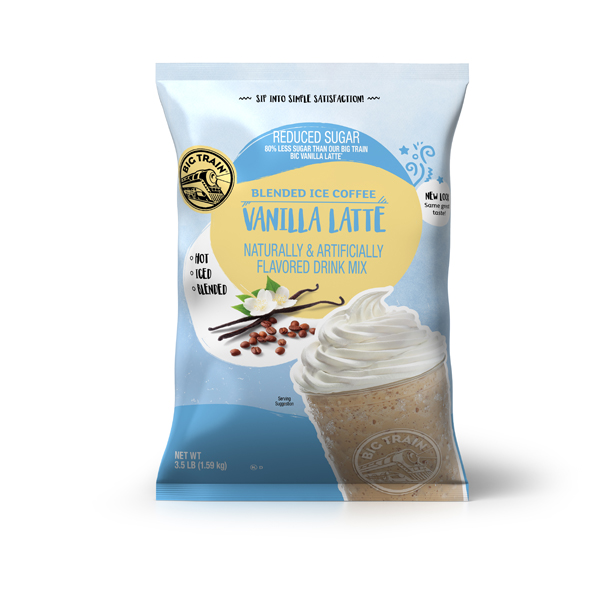 BIG TRAIN SMOOTHIE MIX SUGAR FREE VANILLA LATTE