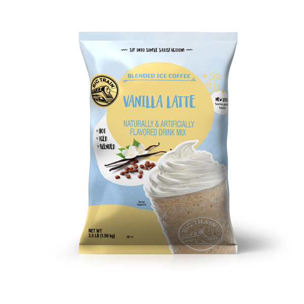 BIG TRAIN SMOOTHIE MIX VANILLA LATTE