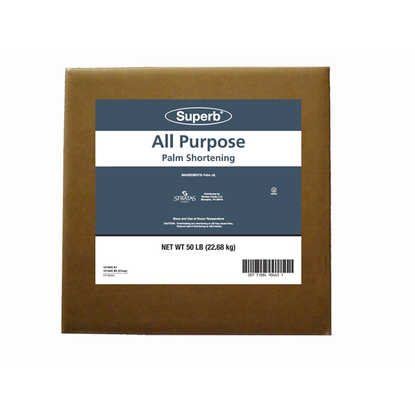 ALL PURPOSE PALM SHORTENING 50LB - South Holland Bakery Supply