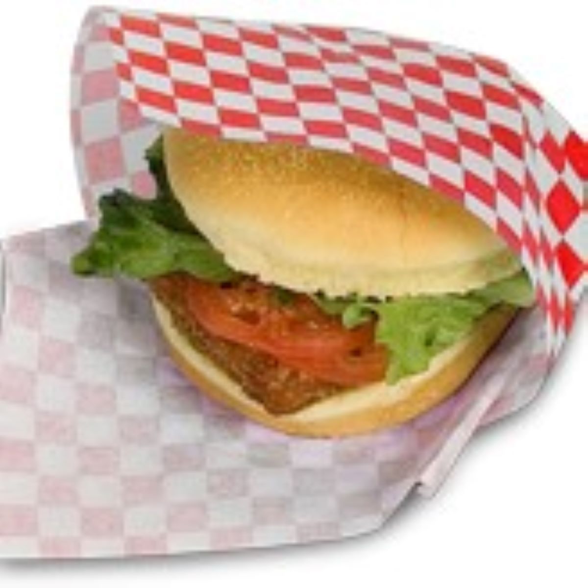 BAGCRAFT RED/WHITE CHECKERED FLAT PAPER 12X12 BASKET LINER