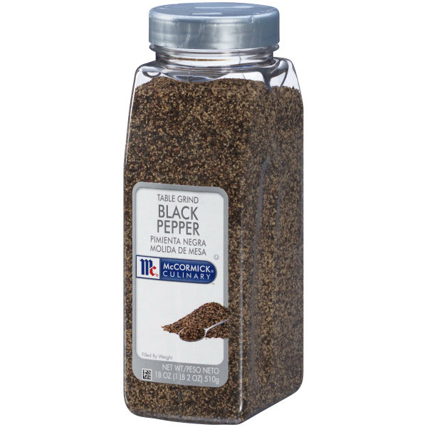 McCormick 932457, 5 lb Table Grind Black Pepper (3/Case)