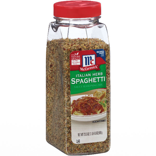 MCCORMICK ITALIAN HERB SPAGHETTI SAUCE MIX US Foods CHEF'STORE