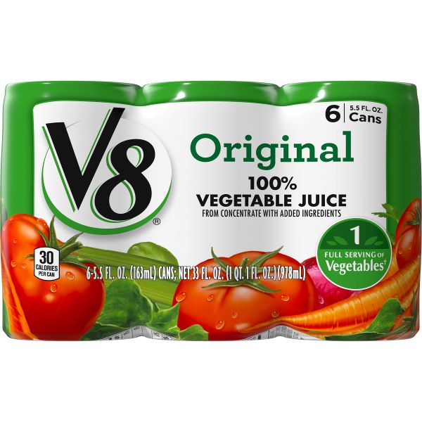 CAMPBELL'S V8 VEGETABLE JUICE