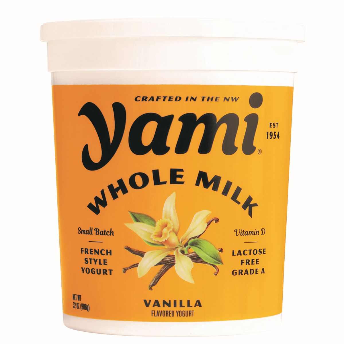 YAMI WHOLE MILK VANILLA YOGURT 6/32oz