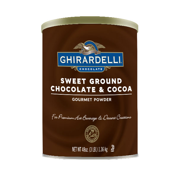 GHIRARDELLI SWEET GROUND CHOCOLATE POWDER