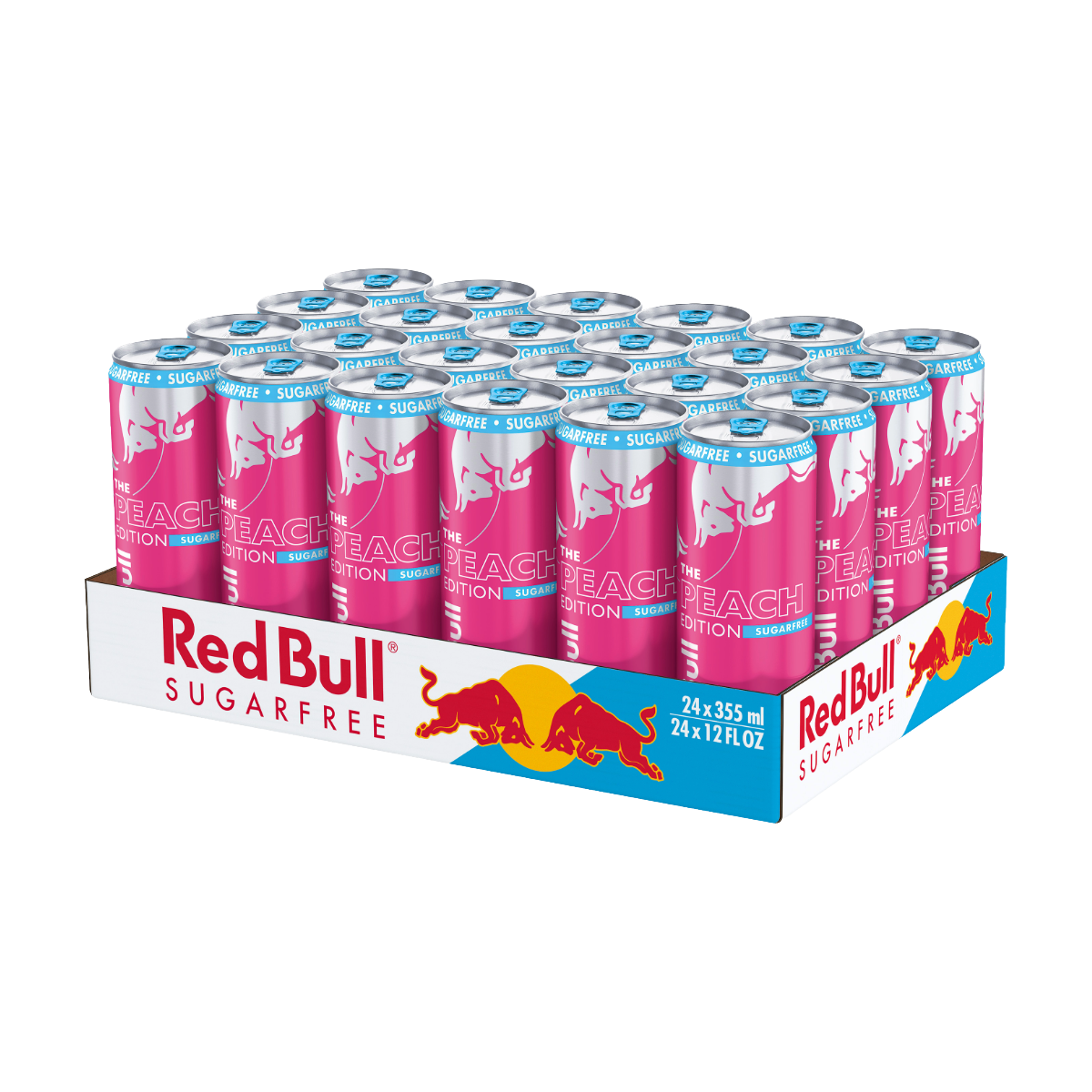 RED BULL SUGARFEE PEACH EDITION 12 OZ