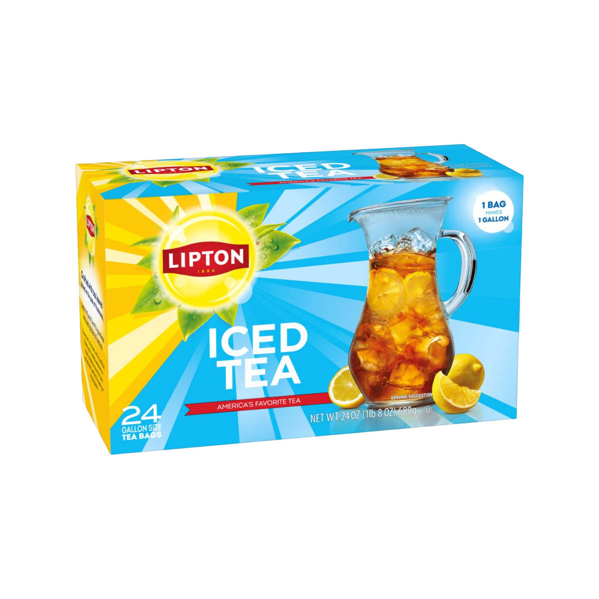 LIPTON ICED TEA BAGS SMOOTH BLEND