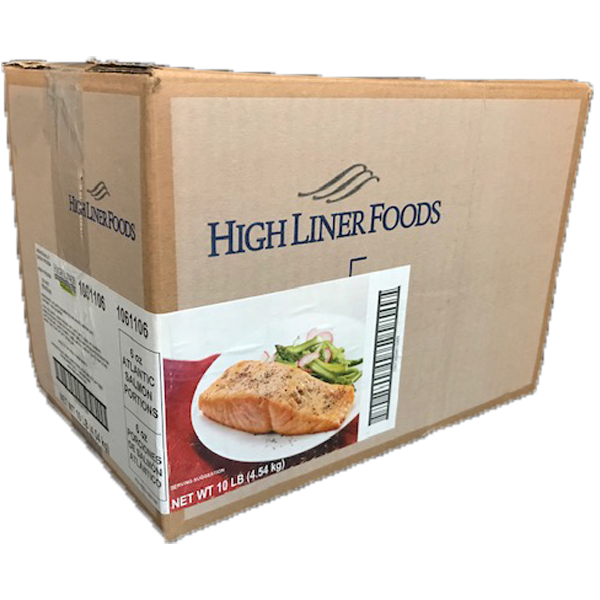 HIGHLINER ATLANTIC SALMON PORTIONS 6 OZ