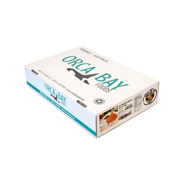 ORCA BAY WILD CAUGHT KETA SALMON FILLETS 6 OZ