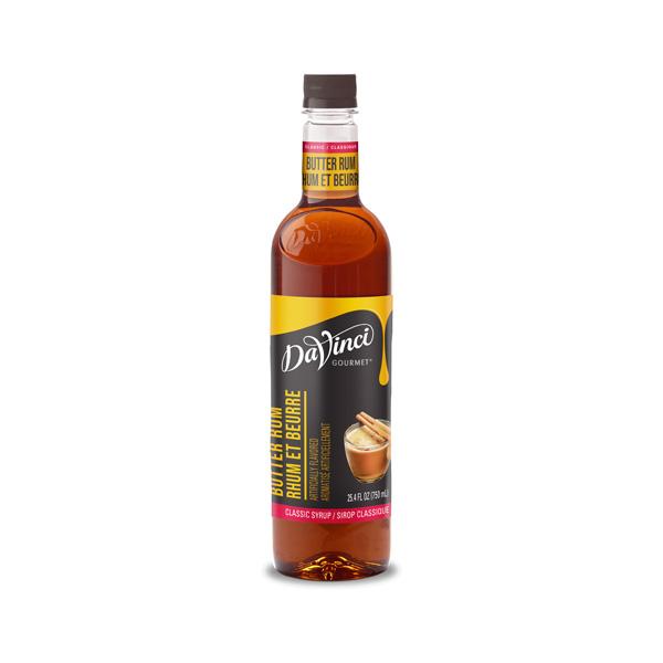 DAVINCI ESPRESSO SYRUP BUTTER RUM