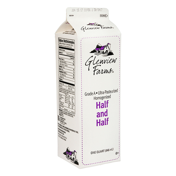 Store Brand Half and Half 32oz(1 Quart) Carton