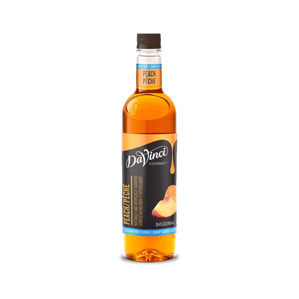 DAVINCI ESPRESSO SYRUP SUGAR FREE PEACH