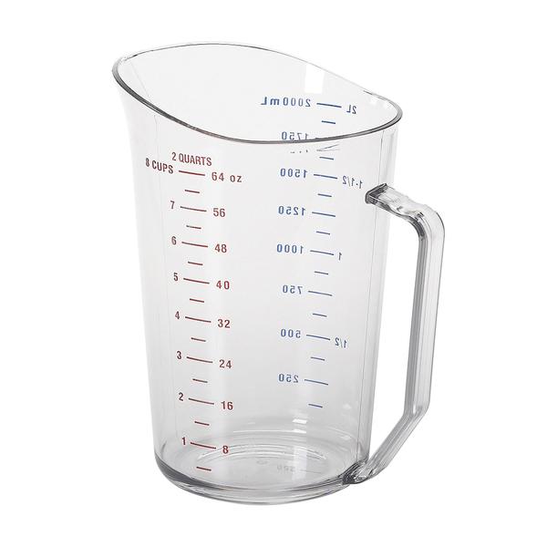 Restaurantware 8 oz Flexible Measuring Cup, 1 Heat-Resistant Rubber Measuring Cup-Microwave-Safe, Dishwasher-Safe, Translucent Silicone Soft