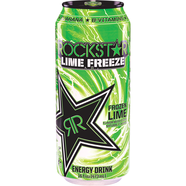 ROCKSTAR ENERGY DRINK LIME FREEZE 16OZ - US Foods CHEF'STORE