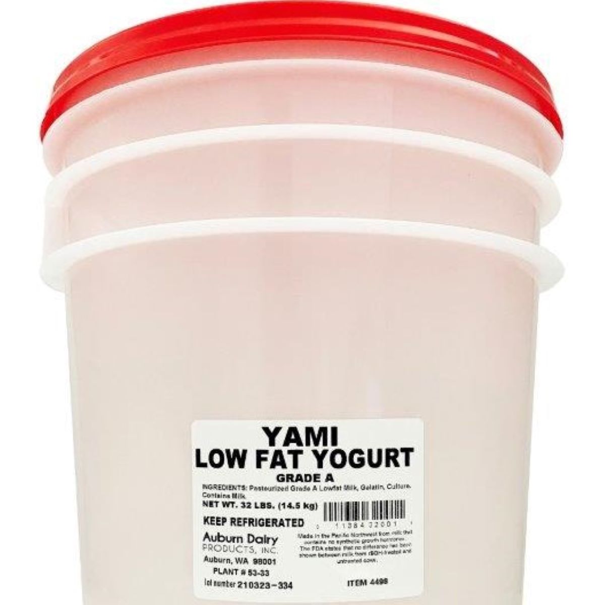 YAMI LOW FAT PLAIN YOGURT 32LB PAIL
