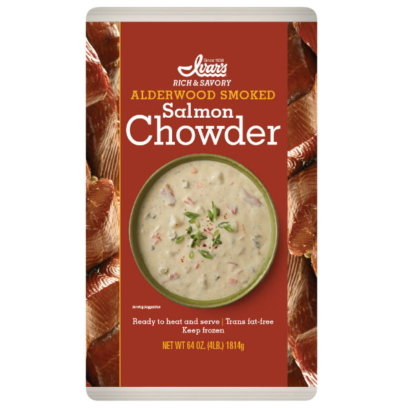 IVARS SMOKED SALMON CHOWDER