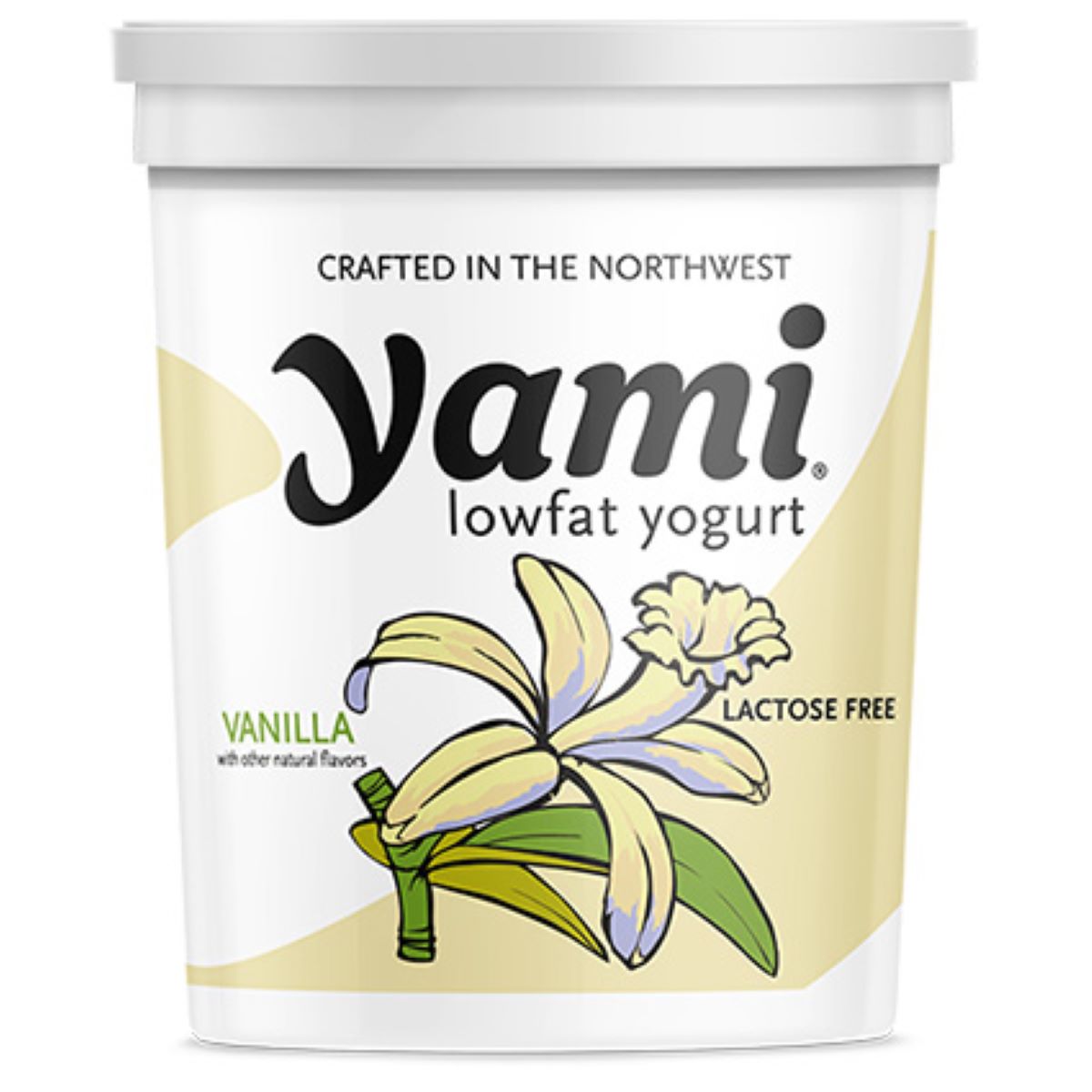 YAMI LOW-FAT VANILLA YOGURT 6/32z