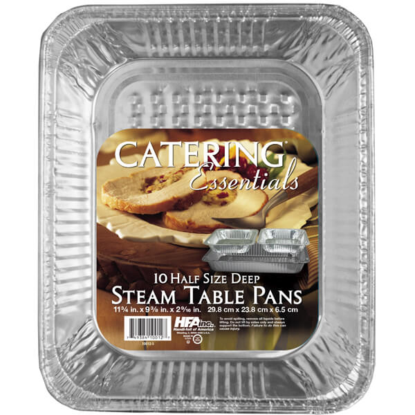 SMART USA Half Size Aluminum Foil Steam Table Pan Lid-100/Case