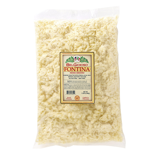 BELGIOIOSO SHREDDED CHEESE FONTINA