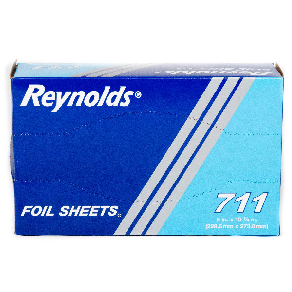 REYNOLDS ALUMINUM FOIL SHEETS 721 12 X 1075 INCH - US Foods CHEF'STORE