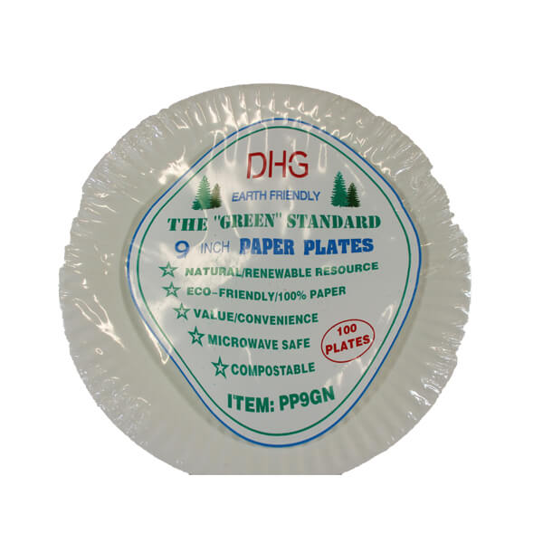 DHG PAPER PLATES 9 INCH - US Foods CHEF'STORE