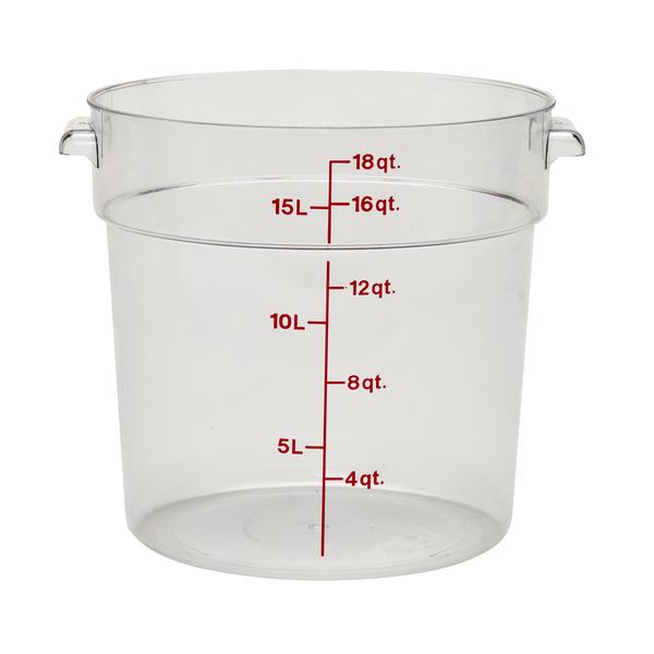 Cambro Camwear® Square Plastic Bulk Food Storage Container