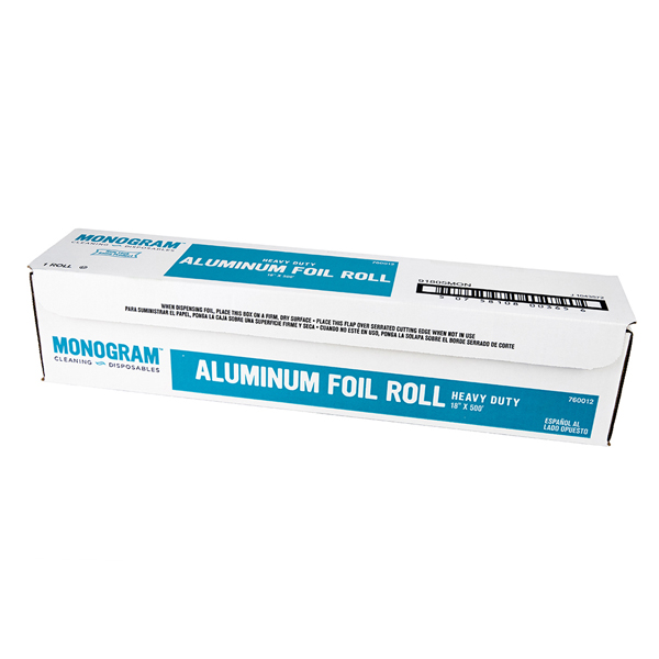 Heavy Duty Aluminum Foil, 18 x 500 ft.