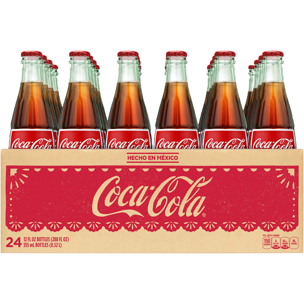 SODA POP COCA-COLA GLASS BOTTLES HECHO EN MEXICO - US Foods CHEF'STORE