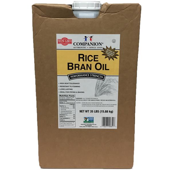 COMPANION RICE BRAN OIL 35 LBS