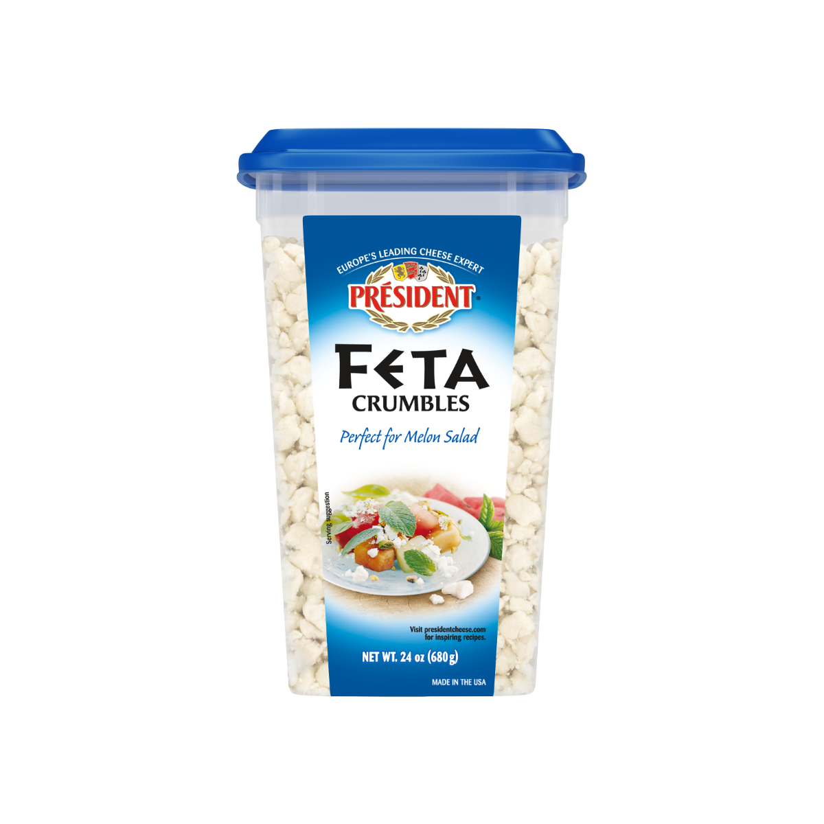 PRESIDENT FETA CRUMBLED EASY SHAKER
