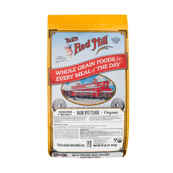 BOBS RED MILL ORGANIC DARK RYE FLOUR