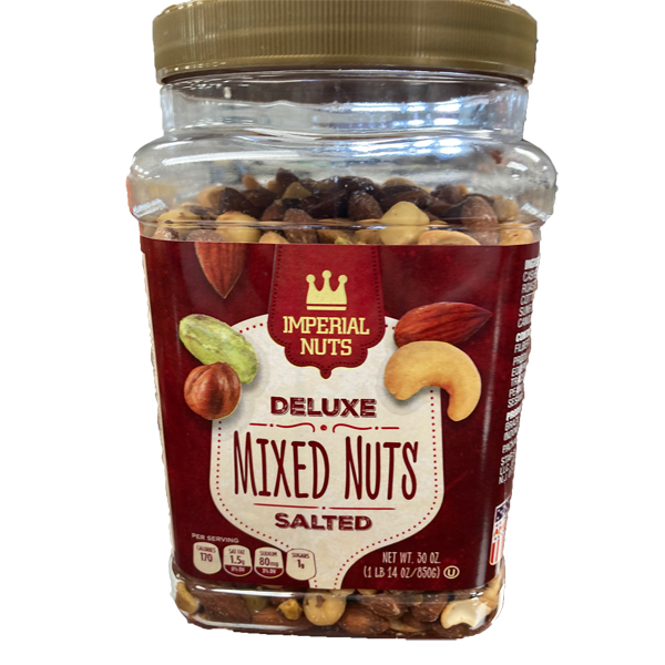 IMPERIAL NUTS DELUXE MIXED NUTS SALTED - US Foods CHEF'STORE