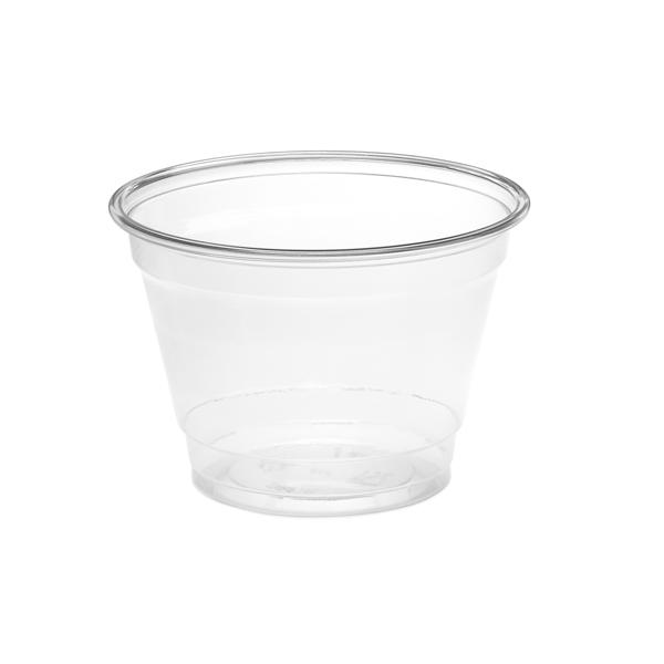 Clear Plastic Cups with Lids & Straws - 24 Pc.