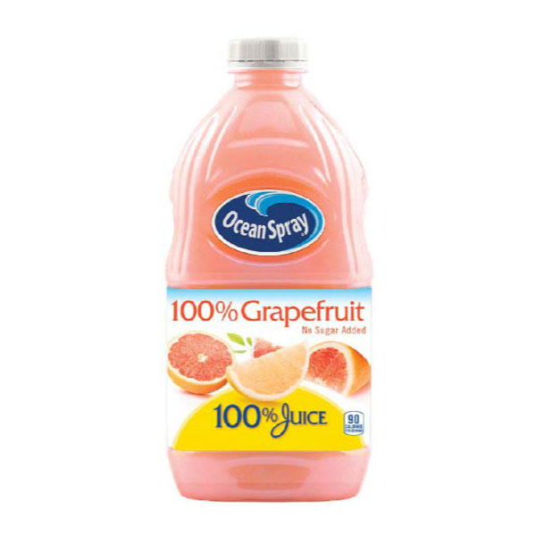 OCEAN SPRAY 100% GRAPEFRUIT JUICE