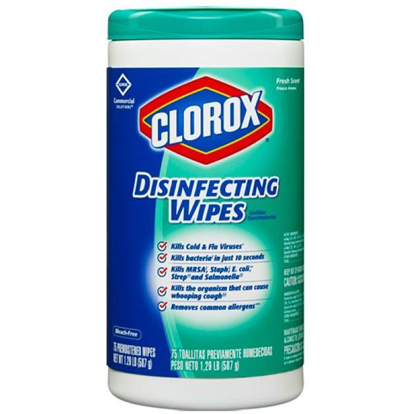 CLOROX DISINFECTING WIPES FRESH SCENT