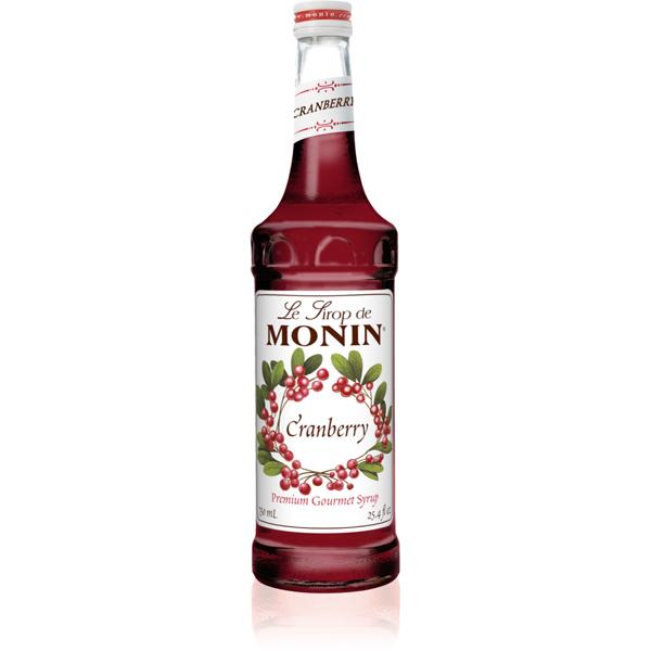 MONIN ESPRESSO SYRUP CRANBERRY