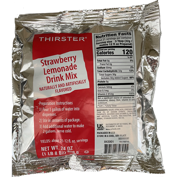 Strawberry Lemonade - 100 Servings