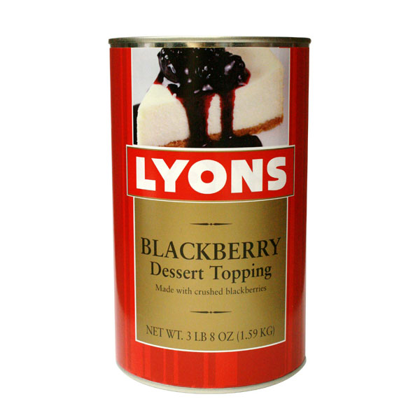 LYONS DESSERT TOPPING BLACKBERRY