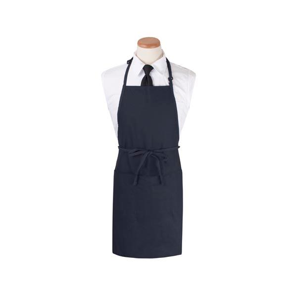 Happypinto 12-Pack Vinyl Bib Aprons – Extra Long 26x41, Brown Leatherette, Commercial Grade For Restaurant