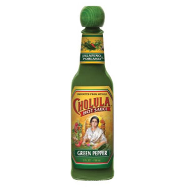 CHOLULA GREEN PEPPER HOT SAUCE 5 OZ